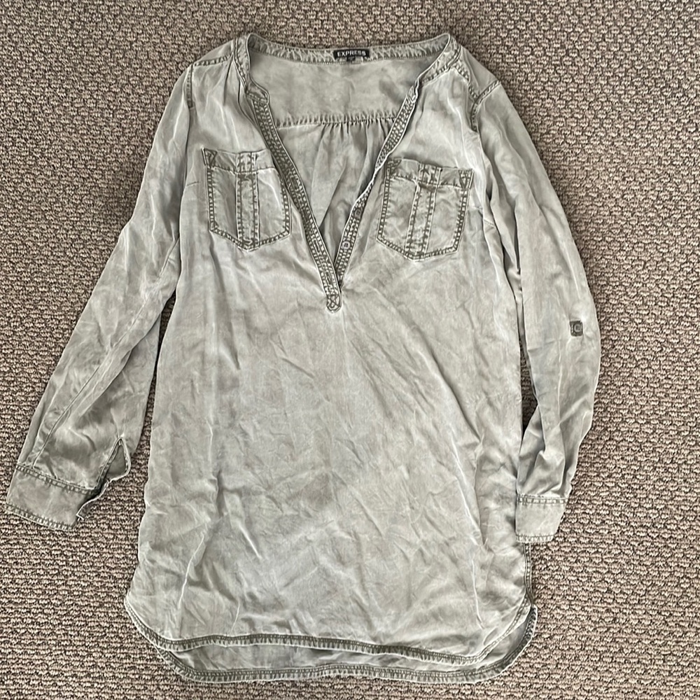 Express long sleeve dress